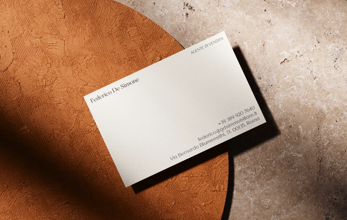 GDS Branding on business cards